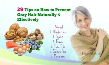 How to prevent gray hair