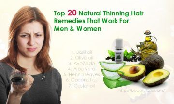 thinning hair remedies