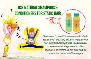 13 Ways On How To Get Rid Of Static Hair Fast & Naturally