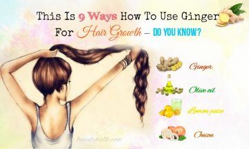 ginger for hair growth