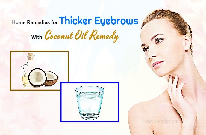 home remedies for thicker eyebrows