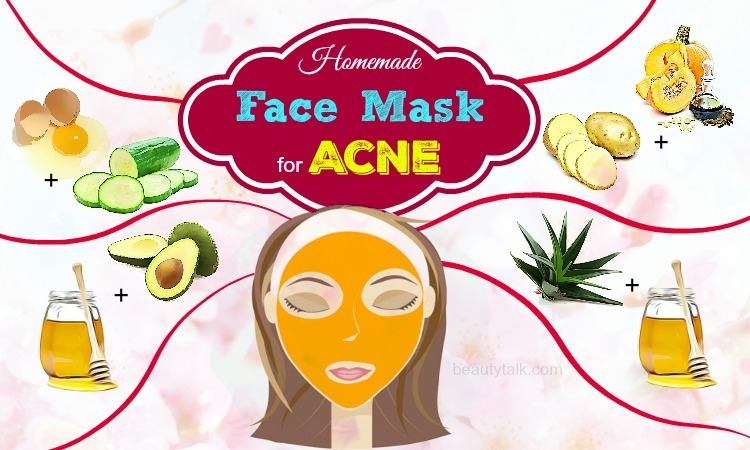 homemade face mask for acne