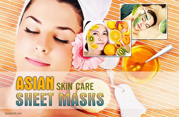 asian skin care - sheet masks