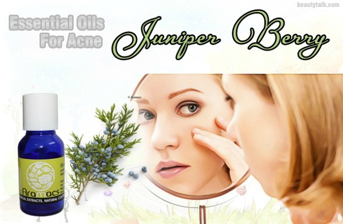 essential oils for acne - juniper berry