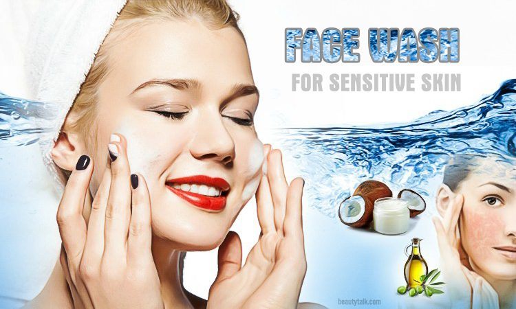 face wash for sensitive skin ways