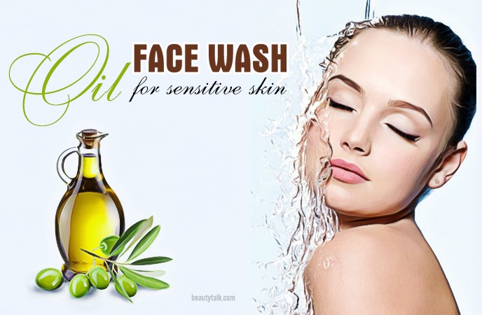 face wash for sensitive skin - oil face wash