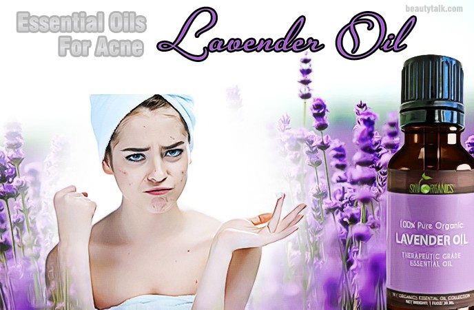 essential oils for acne - lavender oil