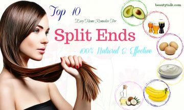 effective home remedies for split ends