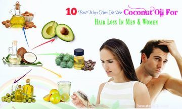 coconut oil for hair in women