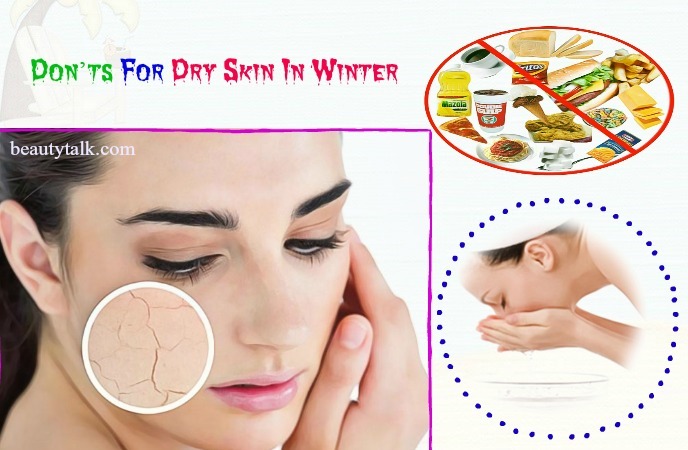 dry skin in winter - don’ts for dry skin in winter