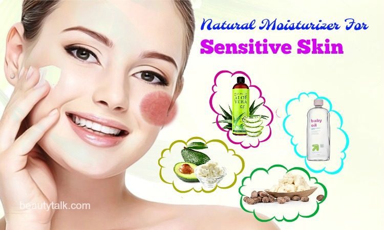 natural moisturizer for sensitive skin