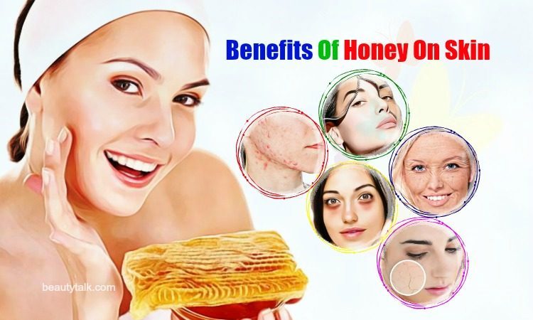 benefits of honey on skin wrinkles