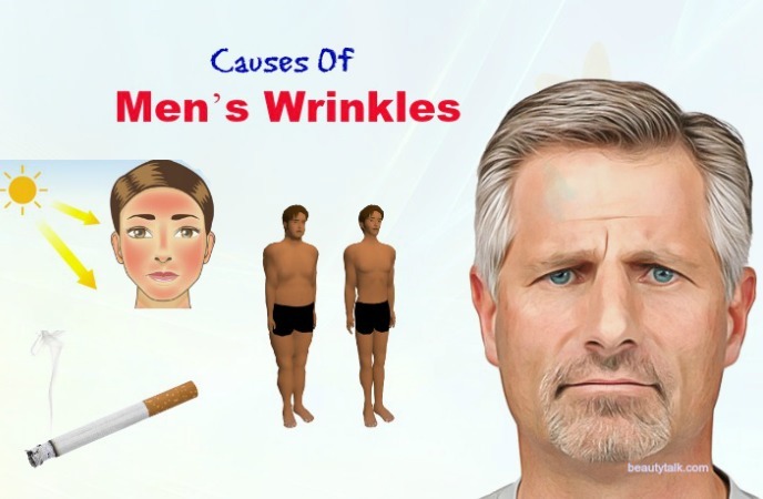 things that cause men's wrinkles - causes of men’s wrinkles