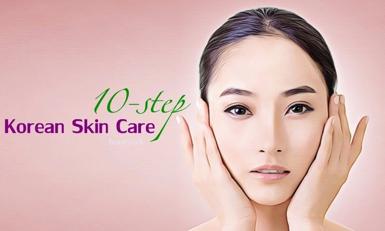 10-step Korean skin care at home