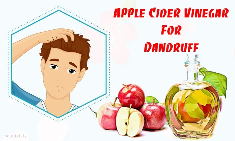 natural ways to use apple cider vinegar for dandruff