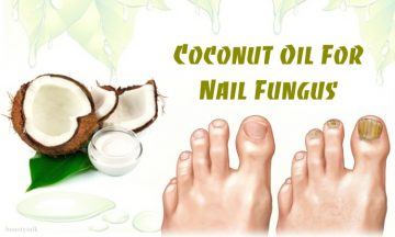 how to use coconut oil for nail fungus