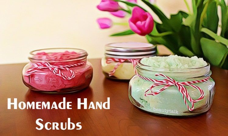 homemade hand scrubs recipes